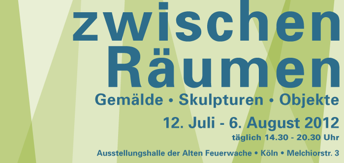 Einladung Ausstellung zwischen Räumen 2012